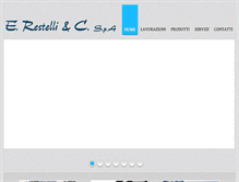 Tablet Screenshot of e-restelli.it